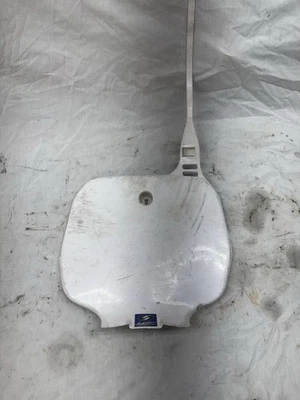 Yamaha YZ400F 1998 1999 YZ250 YZ125 YZ400 F 250 125 OEM panel de matrícula frontal Foto 1 de 2