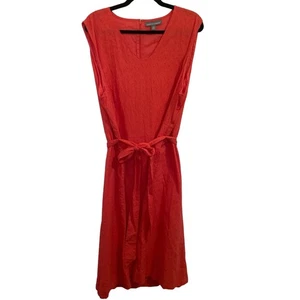 Jessica London Garden Girl feminines Midi-Sonnenkleid mit Ösen Taschen Gr. 26 W neu ohne Etikett - Bild 1 von 9
