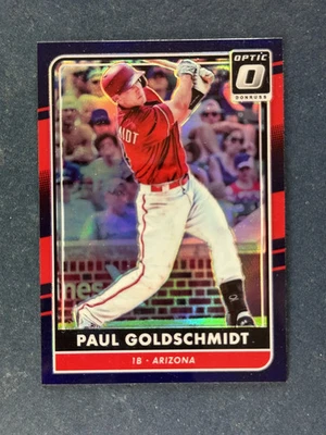 Donruss Optic Purple #81 2016 Paul Goldschmidt Diamondbacks Foto 1 de 2