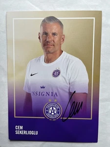 Autogramm CEM SEKERLIOGLU-Austria Wien-Österreich-Ex-Hartberg-Lassee-AK - Imagen 1 de 2