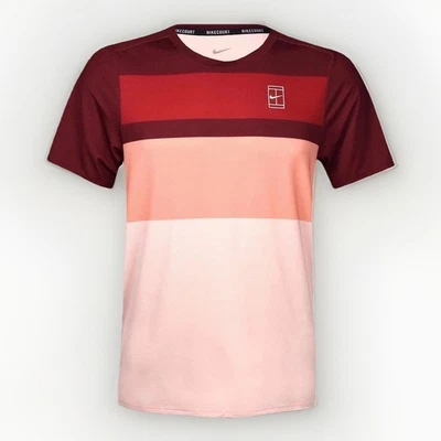 Camisa Tenis Nike Alcaraz 'Temporada de Arcilla' (Rojo/Coral/Blanco) XL Hombre FZ9844-677 Foto 1 de 4