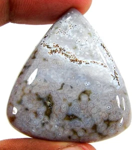 Enveloppe fil cabochon pierre précieuse en vrac jaspe océan naturel 72,60 ct - 23169 - Photo 1/2