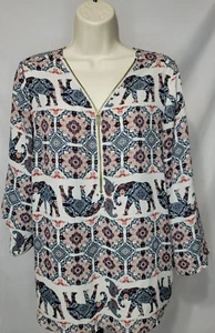 Blusa Rue 21 Cuartos con Cremallera Mangas Recogidas ¡Talla Grande! R - Imagen 1 de 3