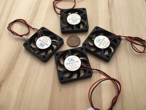 4 Pieces 12v 4007s Gdstime Computer 2pin 40x40x7mm DC Cooling Fan brushless C27 - Picture 1 of 3