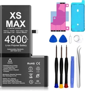 Bateria do iPhone Xs Max 4900mAh bateria o dużej pojemności akumulator 0 cykli ładowania - Zdjęcie 1 z 7