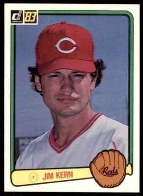 1983 DONRUSS JIM KERN . CINCINNATI REDS #355 - Image 1 of 2
