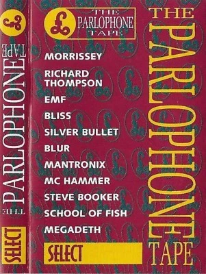 SELECT PARLOPHONE TAPE MORRISSEY BLUR MEGADETH HAMMER EMF PROMO CASSETTE ALBUM - Image 1 of 4