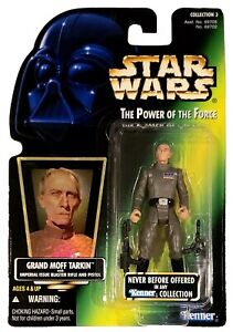 Grand Moff Tarkin Figure Vintage Lot Star Wars 1996 POTF ANH Holo VC Collection 