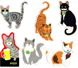 Pegatinas de patineta ENJOI - Surtido de pegatinas de patinaje para gatos, gatitos, gatitos - Imagen 1 de 5