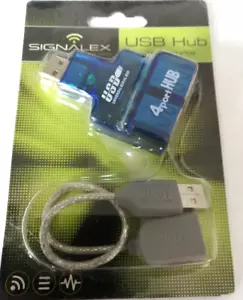 Signalex USB Hub with 4 Ports Designed for PCs and Apple Mac Includes Shipping - Picture 1 of 2