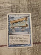 Merchant Scroll Eighth 8th Edition Modern Magic the Gathering Card Near Mint