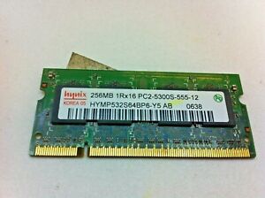 HP Toshiba HYNIX - 256mb DDR2 PC5300 667mhz RAM 434740-001 RAM Memory - 83