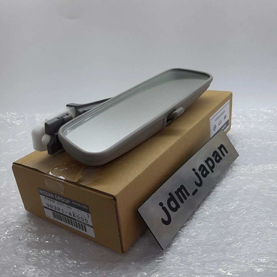 NISSAN Rear View Mirror Assy Skyline R34 99/10-00/08 96321-AA000 Genuine OEM New - Image 1 of 4