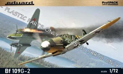 MESSERSCHMITT BF 109G-2 (G-4) 109 1/72 EDUARD - SOLO PARTI IN PLASTICA, LEGGI - Immagine 1 di 4