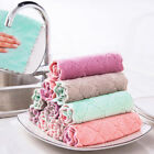  10 Pcs Cleaning Towel Non-stick Dishcloth Kitchen Cloths Microfiber