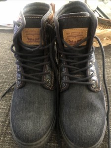 Levi's Blue Boots for Men for Sale 