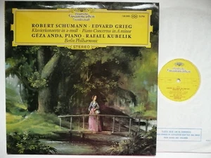 ANDA PLAYS SCHUMANN & GRIEG PIANO CONCERTOs BPO KUBELIK DG 138 888 - Picture 1 of 3