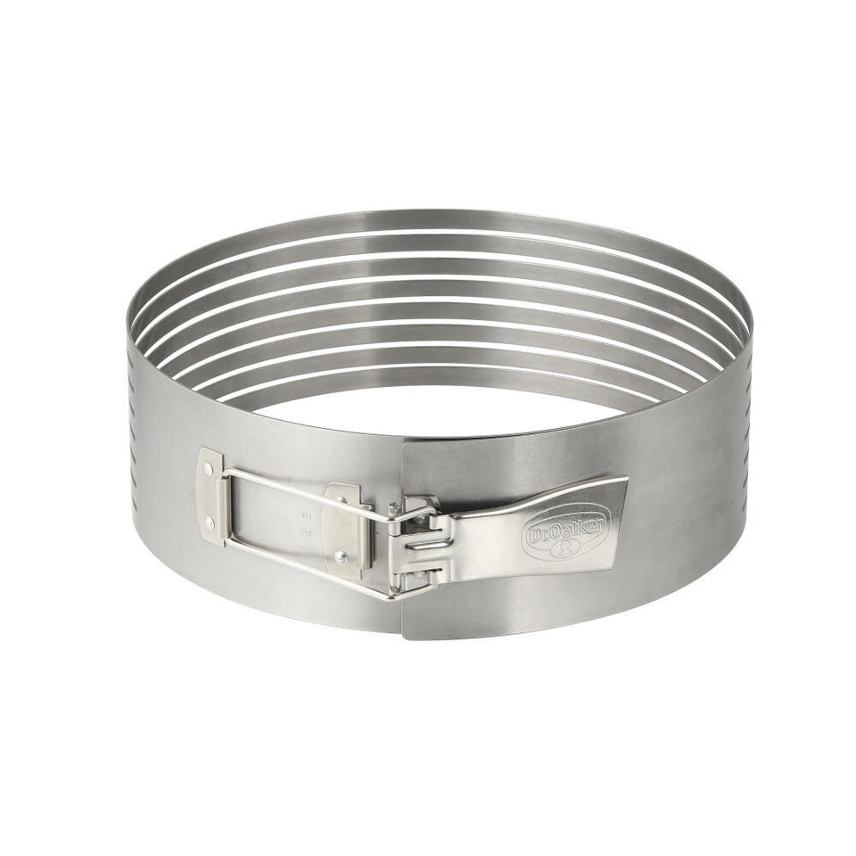 Dr. Oetker Torten-Schneidhilfe, Kuchenschneider, Springformrahmen, 26-28cm, 1913 - Bild 1 von 1