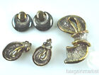 Sterling Silver Earrings & Brooch / Pendant 63 gr