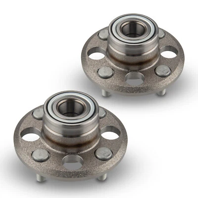 Juego de (2) conjunto de buje y cojinete de rueda trasera para Honda Civic CRX Acura EL Foto 1 de 4