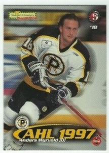 Anders Myrvold 1997-98 Providence Bruins (AHL)