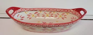Temptations by Tara Alte Welt Orange Oval Backformen mit Laschengriffen 1,5 Quart - Bild 1 von 8