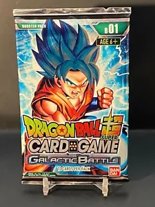Dragon Ball Super Kartenspiel DBS-B01 Galactic Battle Booster Pack werkseitig versiegelt - Bild 1 von 4