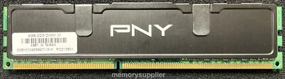 8GBH2X04E99927-15-H Pny 8GB PC3-12800 DDR3-1600MHz non-ECC CL11 240-Pin DIMM - Image 1 of 2