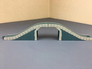 Thomas and Friends Wooden Railway - Plastic Grey Brick Effect Arched Bridge  - Picture 1 of 6