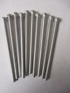 AN500A10-48 Tornillo de cabeza de relleno 10-24 x 3 cabeza perforada ranurada de acero - Lote de 10 - Imagen 1 de 3