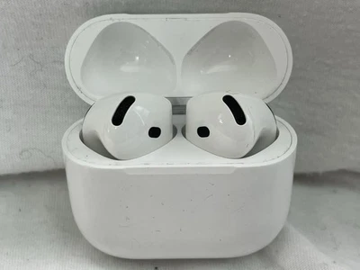 Apple AirPods 4th Gen ANC with Charging Case A3055 (see Notes) - Image 1 of 4