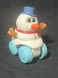 Playskool Winter Friend World of Wheel Pal Schneemann 3" Hartplastik Actionfigur - Bild 1 von 7