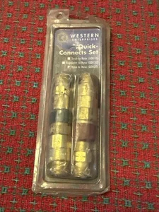 Western QDB20 Schlauch zu Schlauch Quick Connect Set NOS USA 🇺🇸 - Bild 1 von 4