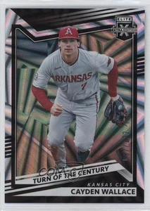 Panini Elite 2022 edición extra cambio de siglo/122 Cayden Wallace #49 - Imagen 1 de 4