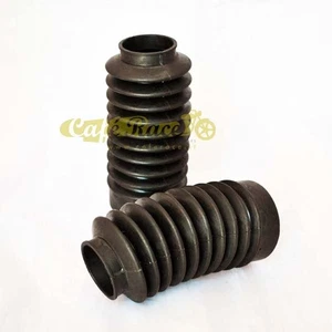 Coppia Soffietti forcella Ø 42mm lunghezza 155mm per scrambler caferacer yamaha - Picture 1 of 1