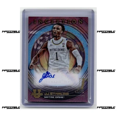 2022-23 Bowman U Inception - Fuchsia #BIA-JSG JJ Starling Rookie Auto /75 - Image 1 of 2