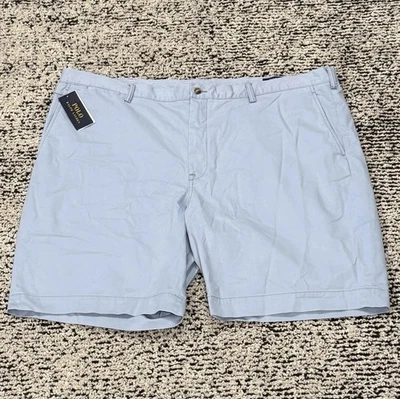 Polo Ralph Lauren Big & Tall Stretch Cotton Twill Chino Shorts Blue Men’s 46B - Image 1 of 4