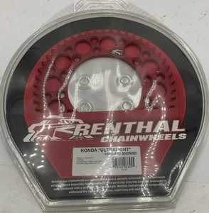 RENTHAL 189U-420-50GRRD SPROCKET CR85/150R 50 RED - Picture 1 of 6