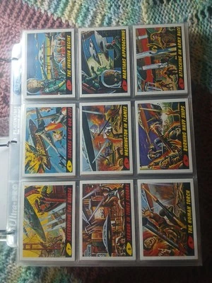 2012 Mars Attacks Base 1-55, All 3d Cards, 4 Sketch Cards New Universe +more - Image 1 of 4