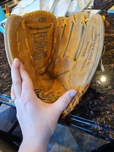 Guanto da baseball Rawlings RBG60 Jose Canseco RHT Arch Basket Web in pelle - Foto 1 di 8