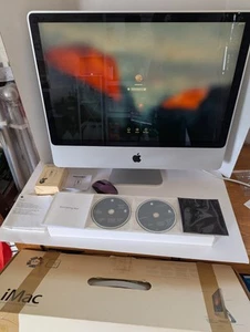 Apple iMac A1225 Mid 2007 24" Intel Core 2 Duo 2.8GHz 4GB RAM 1TB HDD Tested - Picture 1 of 14
