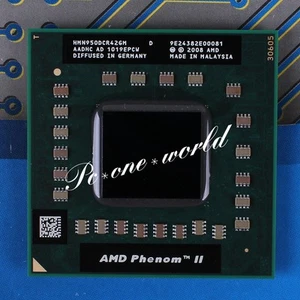 Processeur CPU pour ordinateur portable quadricœur 100 % OK HMN950DCR42GM AMD Phenom II N950 2,1 GHz - Photo 1/1