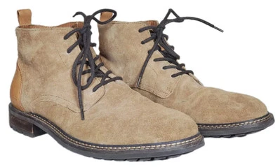 Botas al tobillo Mark Nason de gamuza/cuero chukka tostadas con cordones suelas para hombre EE. UU. 9 Foto 1 de 4