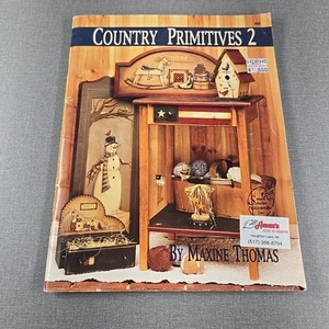 Country Primitives 2 by Maxine Thomas ~ 1994 Vintage Crafting Book - Bild 1 von 7