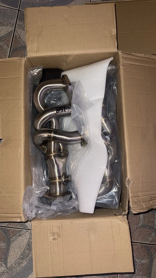 Juego de cabezales cortos de acero inoxidable ISR Performance para Infiniti G37 tracción trasera VQHR nuevo Foto 1 de 1