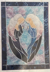Vtg Rare Twisted Threads ANGELS PRAYING Quilt 1998 Pattern TT003 - Picture 1 of 3