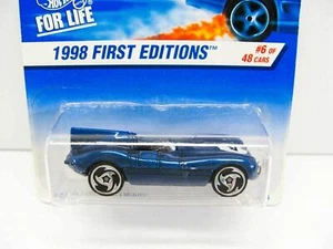 1 NEW Hot Wheels Die Cast Collectible - Jaguar D-Type - Razor Rims - 1998b - Picture 1 of 12
