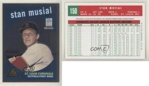 2001 Topps Chrome Through the Years Reprints Stan Musial #6 HOF