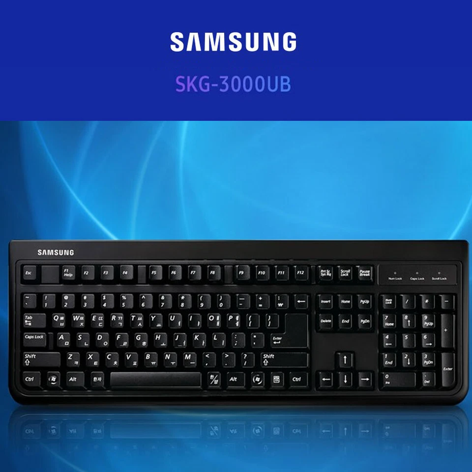SAMSUNG Gaming Keyboard SKG-3000UB Simultaneous Input Reinforcement Soft Touch - Image 1 of 2