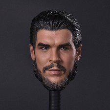 1/6th Che Guevara Head Sculpt For 12" Male Doll Figure Body Model Toy